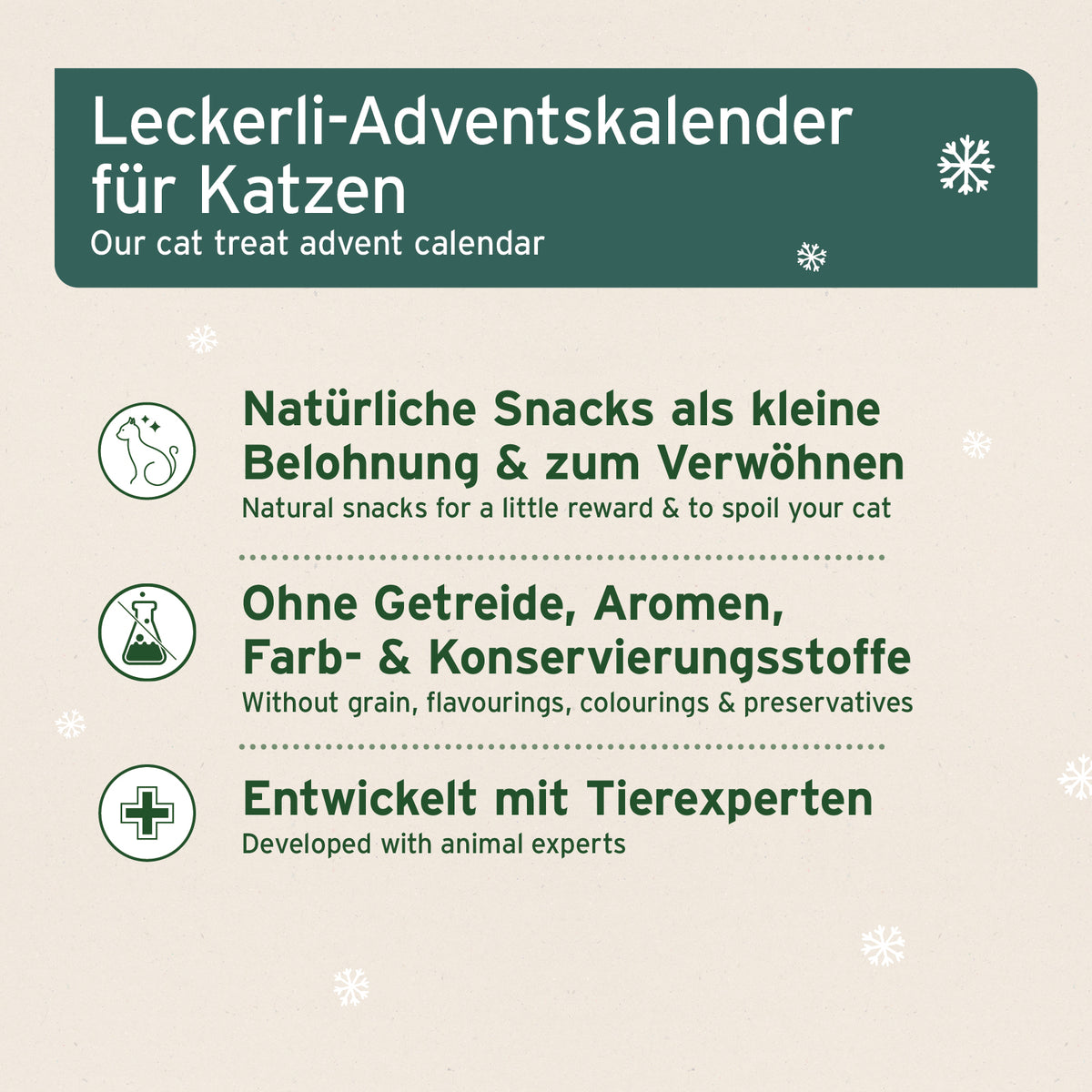 Advent calendar 2023 for cats