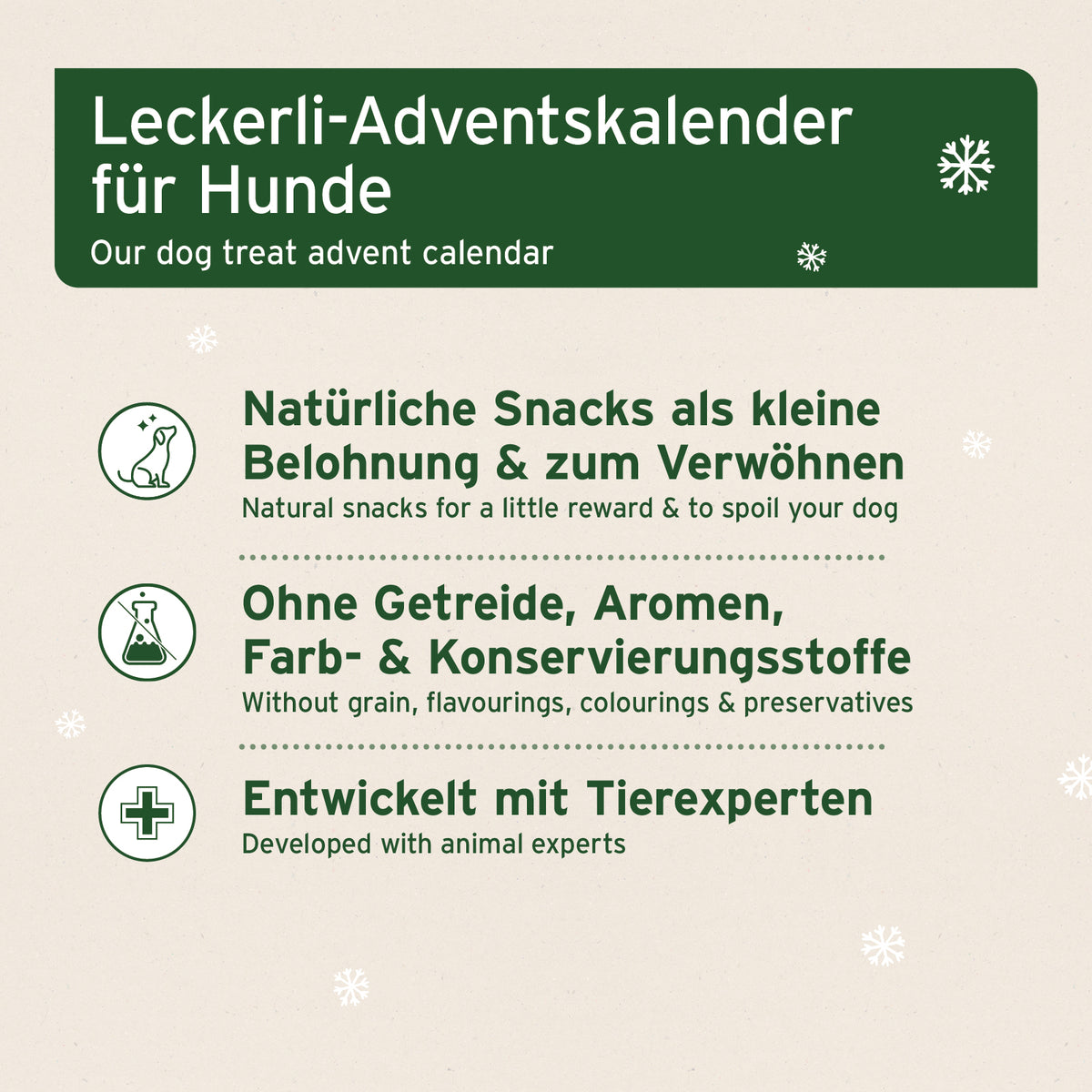 Advent calendar 2023 for dogs