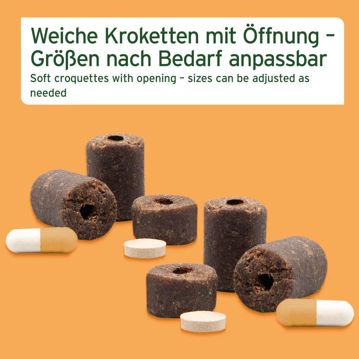 Beispielabbildung Versteckli mit Tabletten und Pillen.