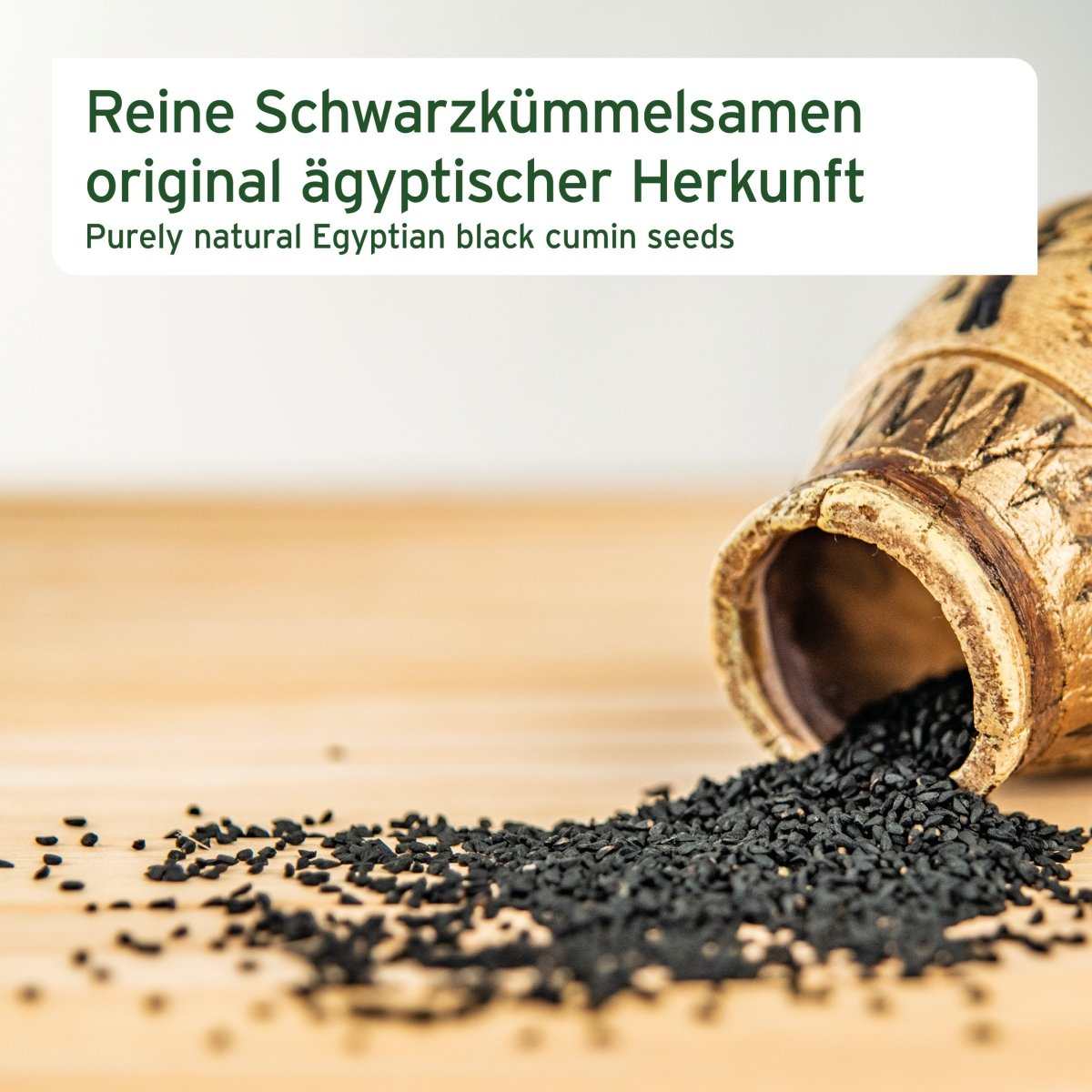 Gefäß mit Ägyptischen Schwarzkümmelsamen - AniForte