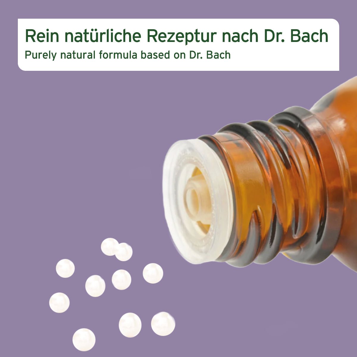 Bachblüten No.6 Cherry Plum Globuli für Haustiere, natürliche Rezeptur nach Dr. Bach gegen Angststörungen