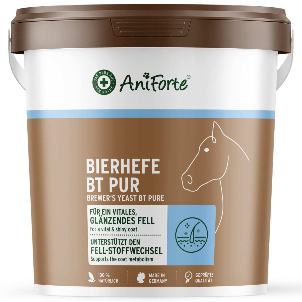 Bierhefe (BT) für das Wohl deines Pferdes