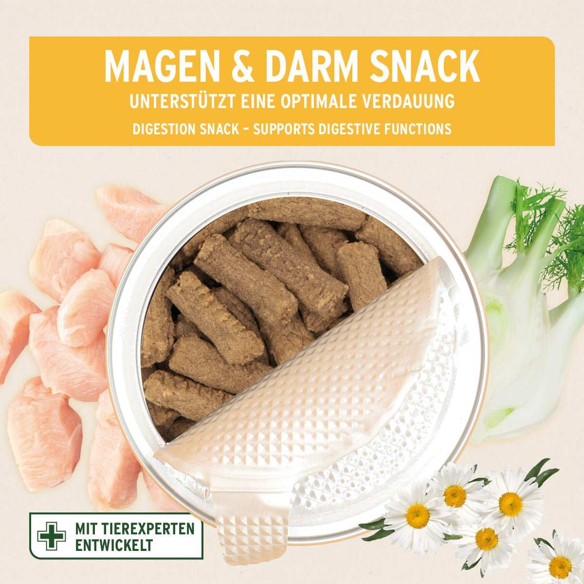 Dose Magen & Darm - Snack - AniForte von oben