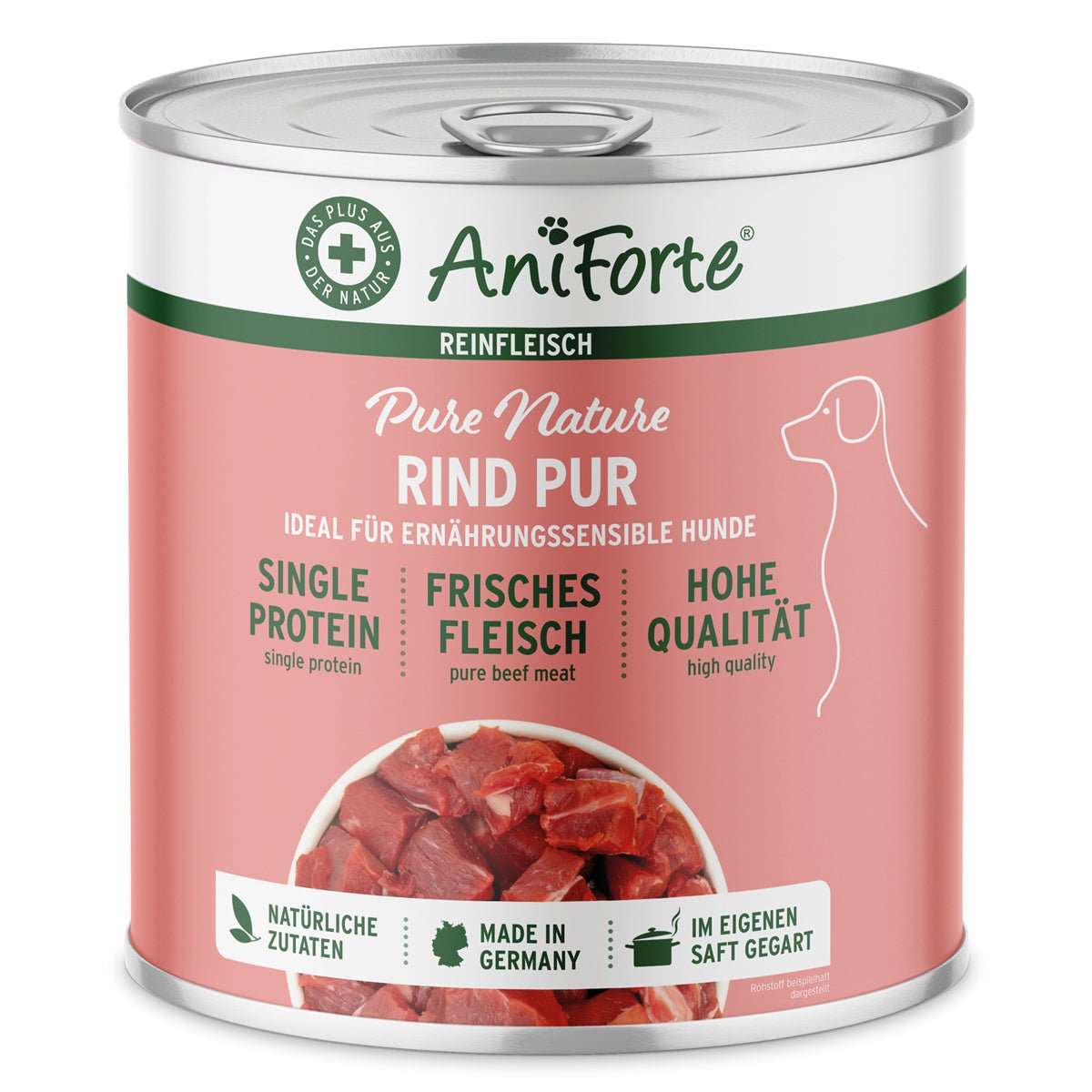 Dose Nassfutter Rind Pur - AniForte