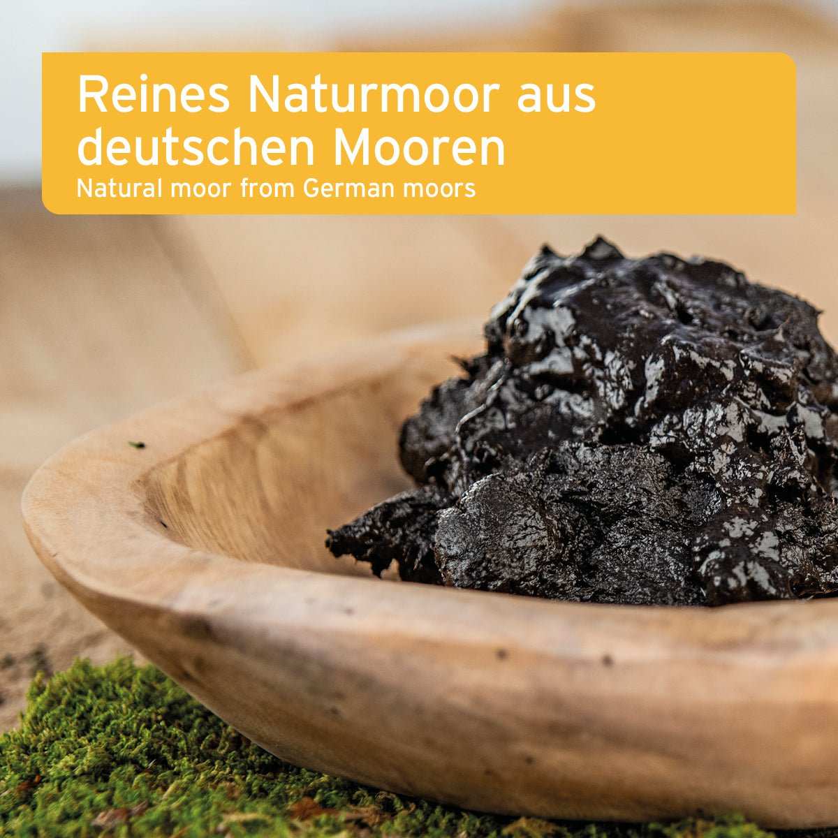 Naturmoor für Hunde und Katzen aus deutschen Mooren, unterstützt Immunsystem und Verdauung.