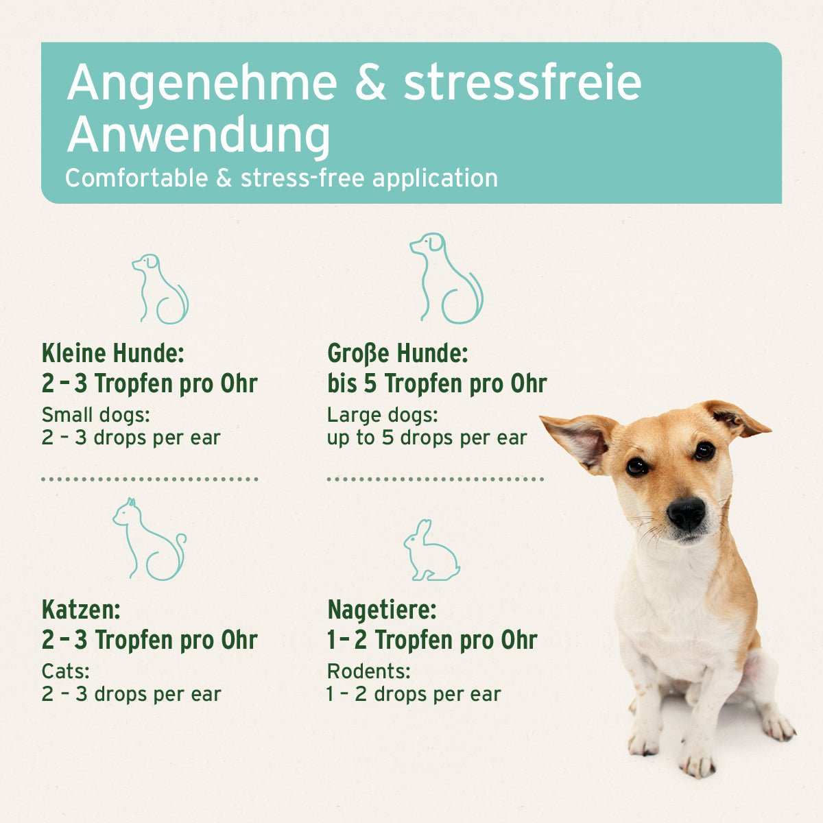 Grafik mit zusätzlichen Informationen Ohrmilbenöl - AniForte