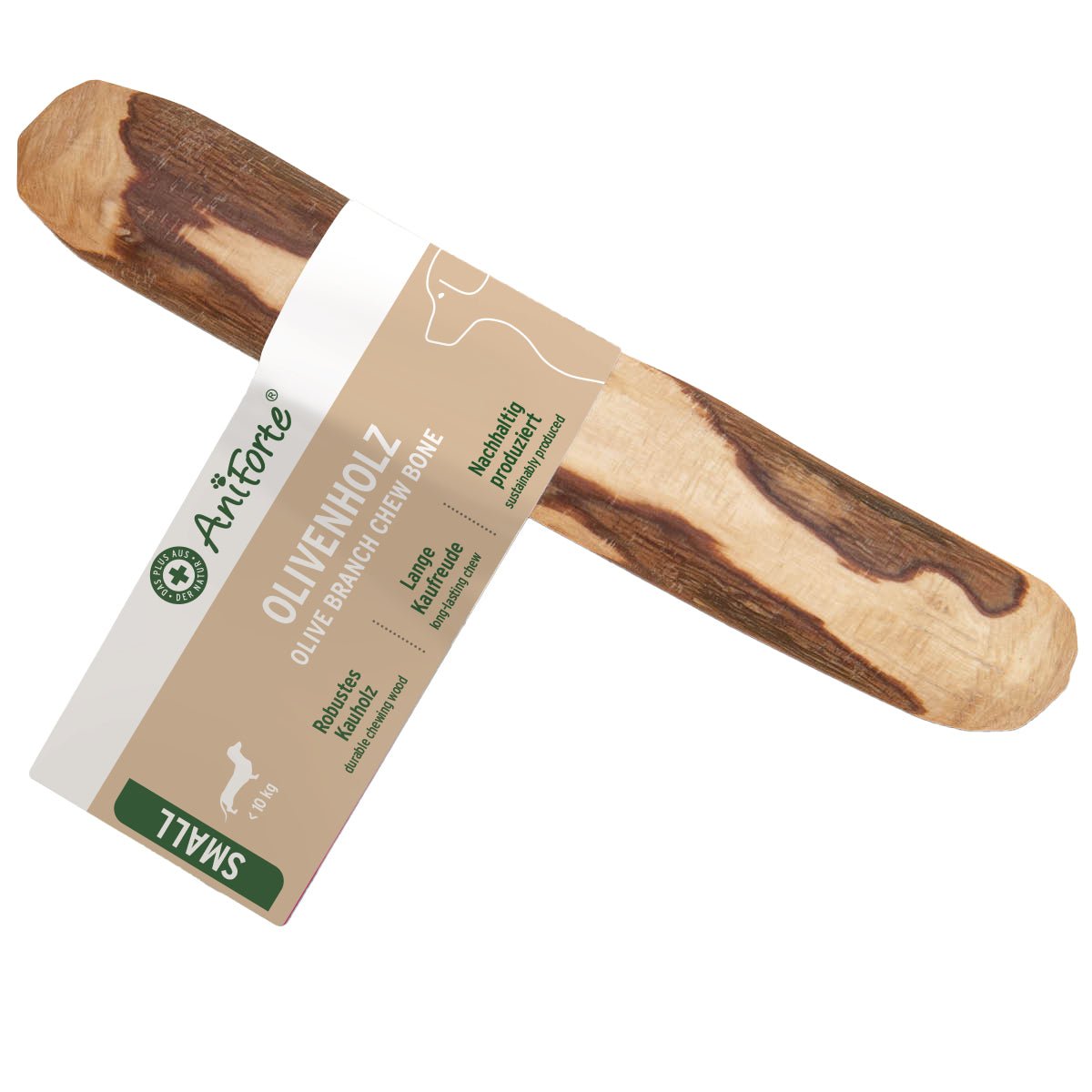 Olivenholz Kauknochen