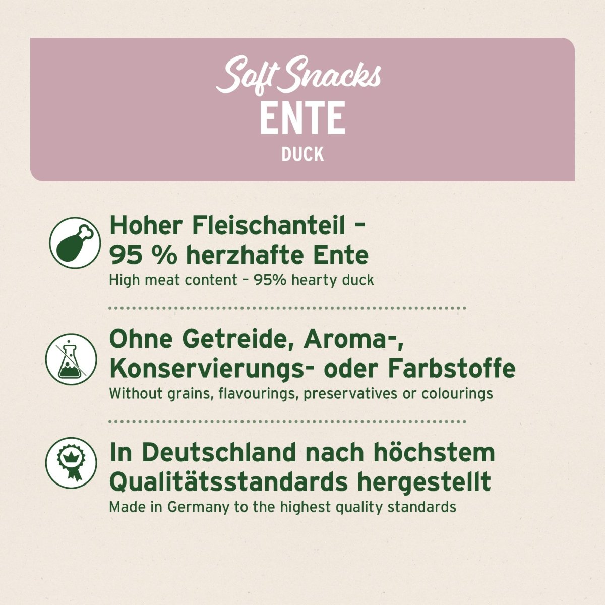 AniForte® Soft Snack Ente weicher Entensnack für Katzen ohne Getreide