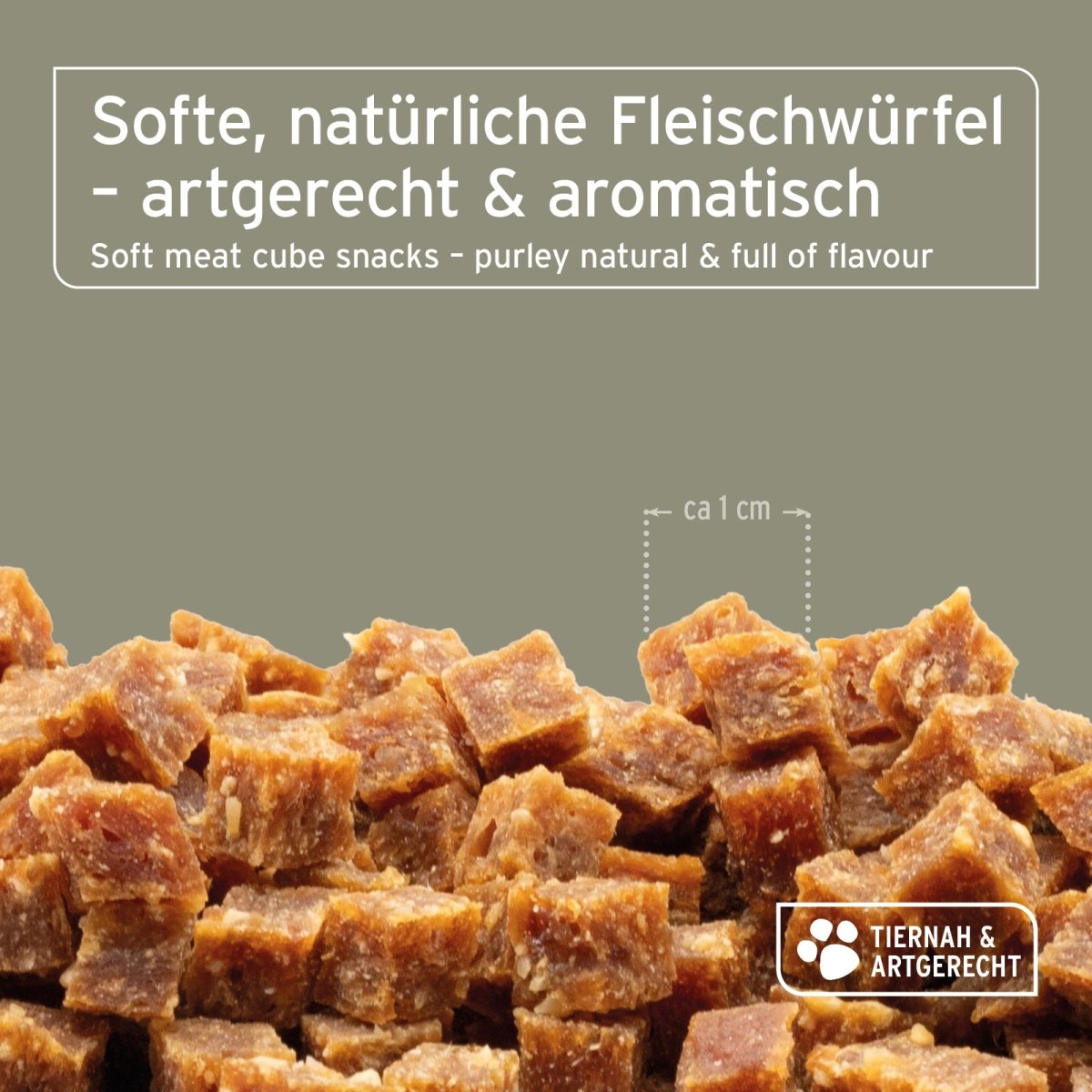 AniForte Soft Snack Kaninchen weiche Katzenleckerlis aus artgerechtem Kaninchenfleisch ohne Getreide