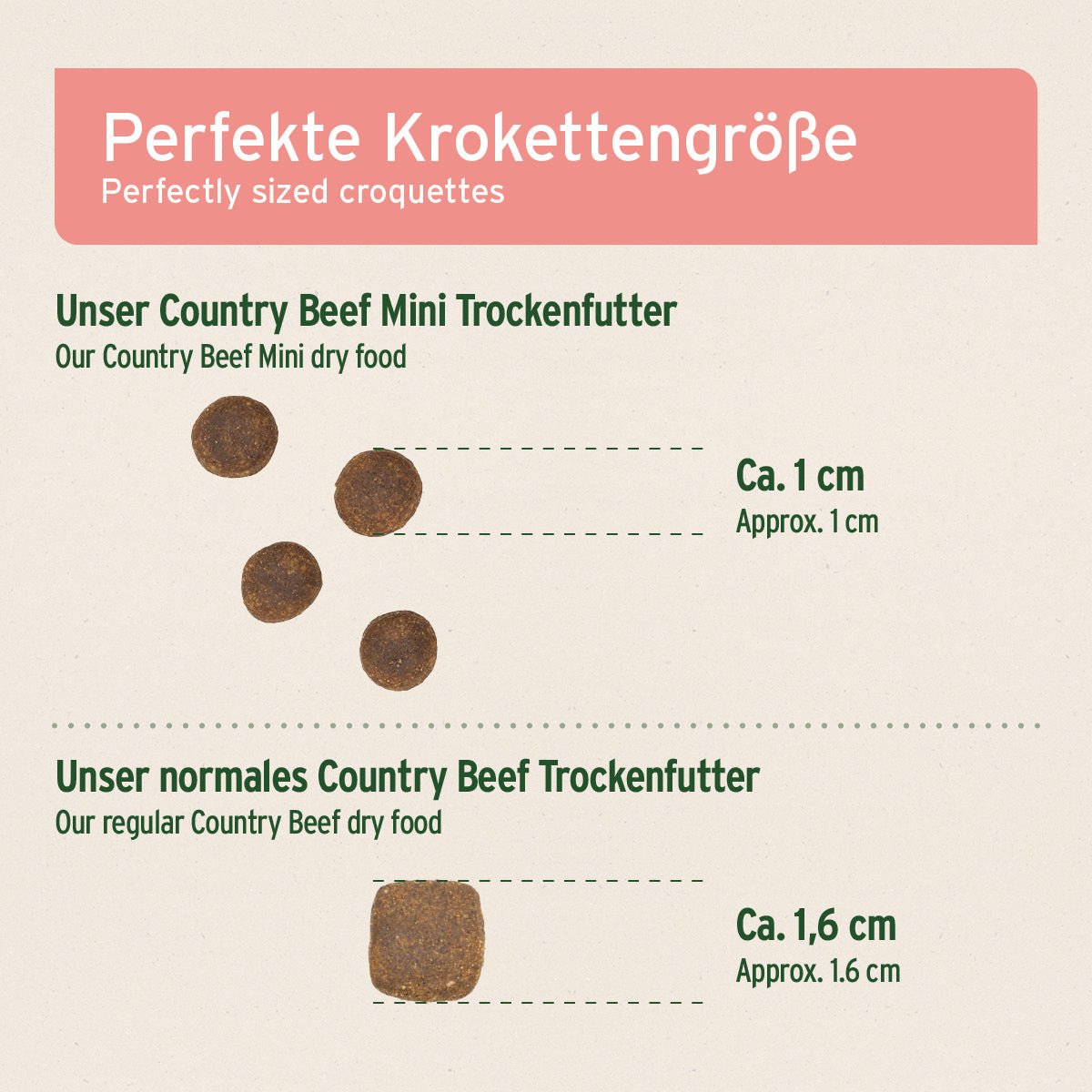 AniForte® Trockenfutter Rind Mini hochwertiges Hundefutter für kleine Hunde ohne Getreide