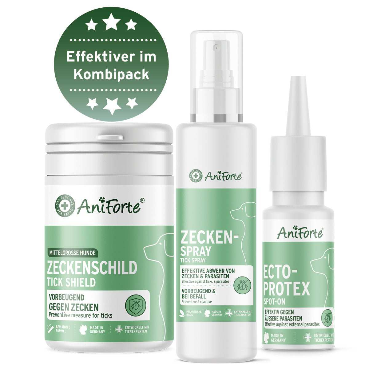 zecken aufbewahren Zecken Set L