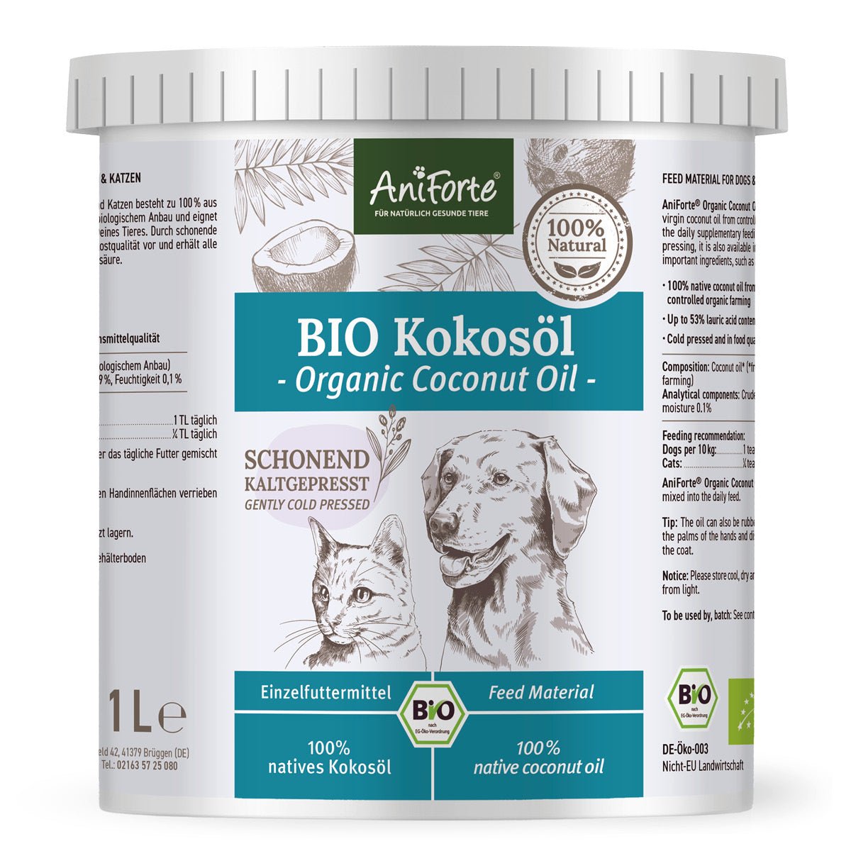 Bio Kokosöl - AniForte