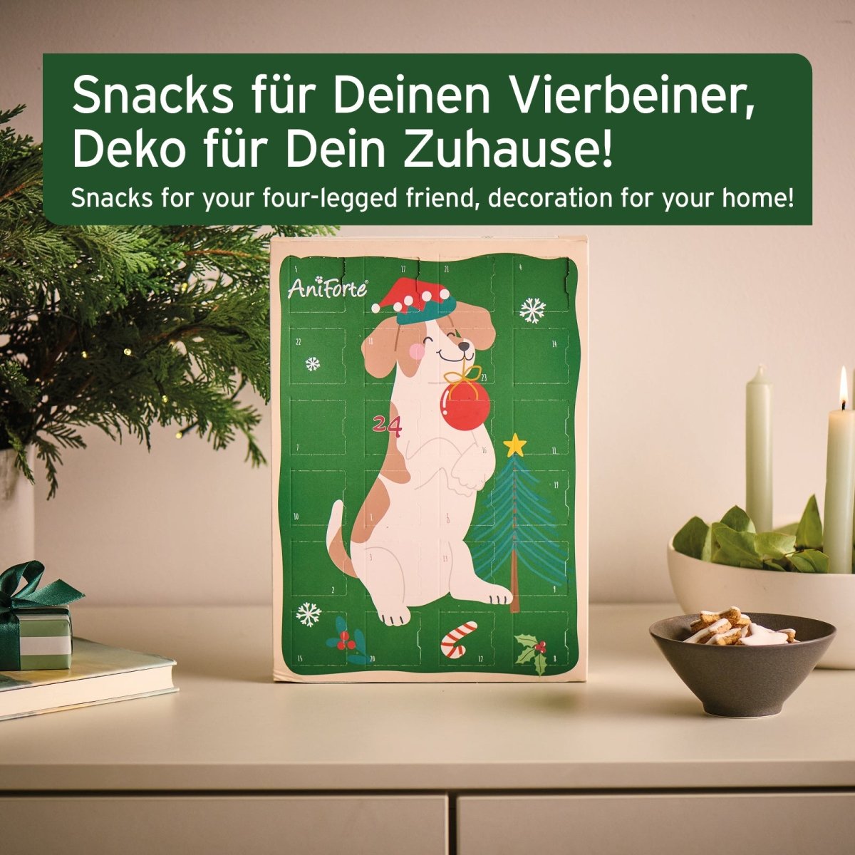Adventskalender 2026 für Hunde - AniForte