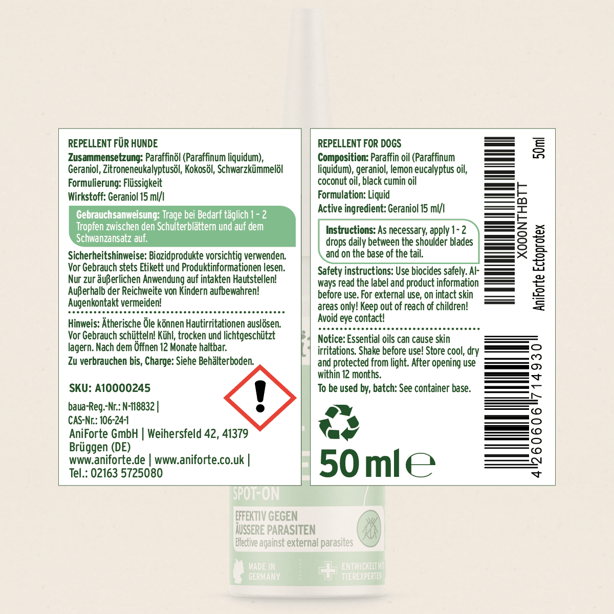 Ectoprotex Spot - on für Hunde - AniForte