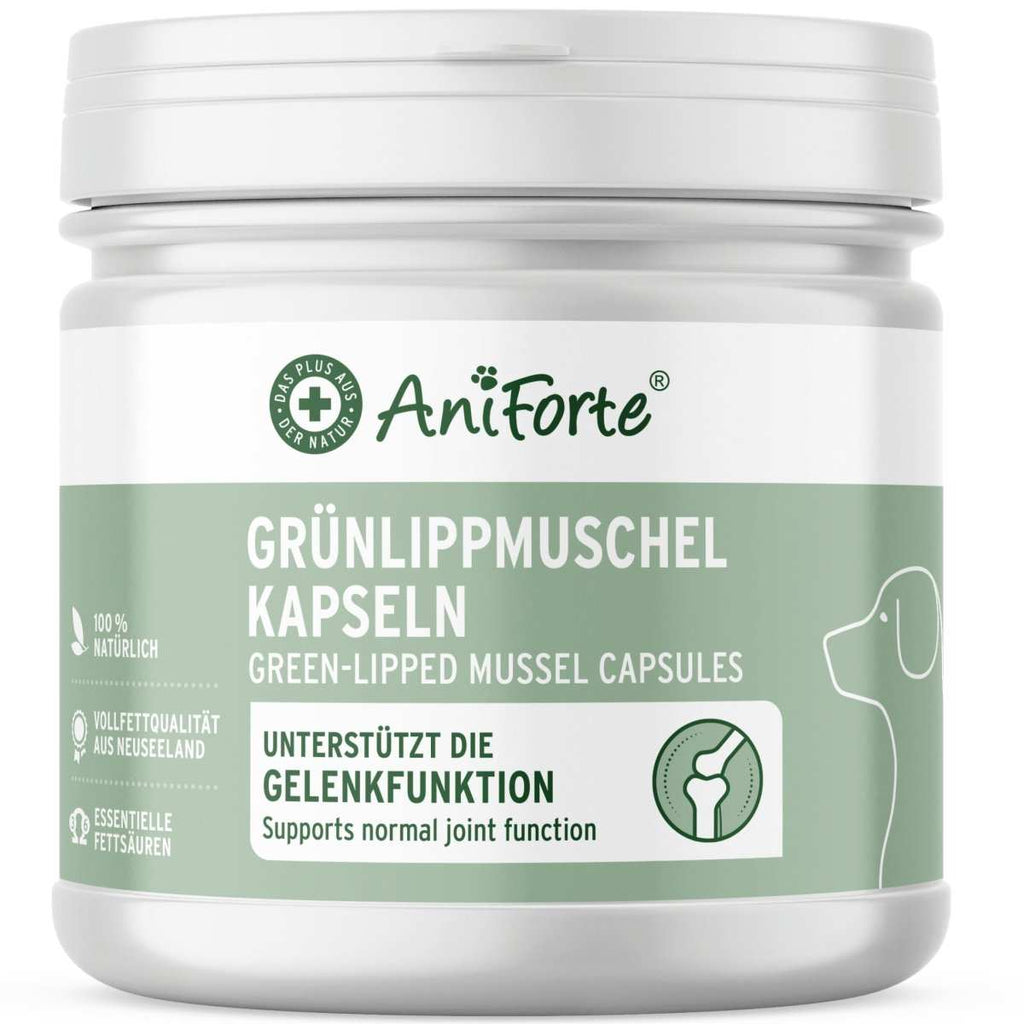 Grünlippmuschel Kapseln für Hunde