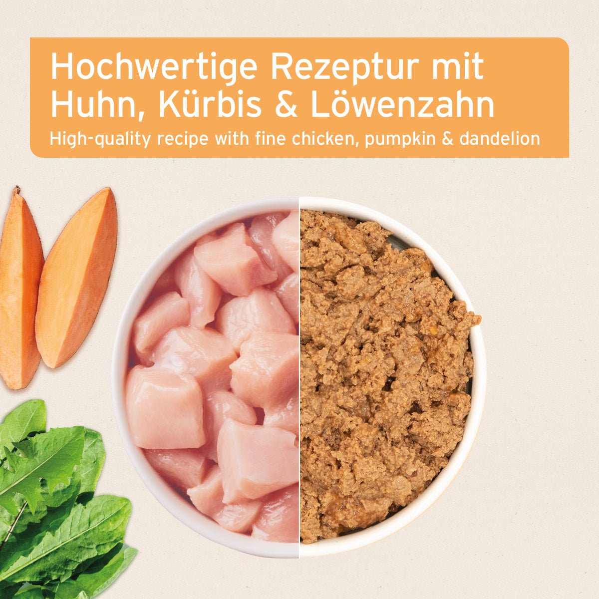 Nassfutter Land Chicken – Zartes Huhn mit Kürbis - AniForte