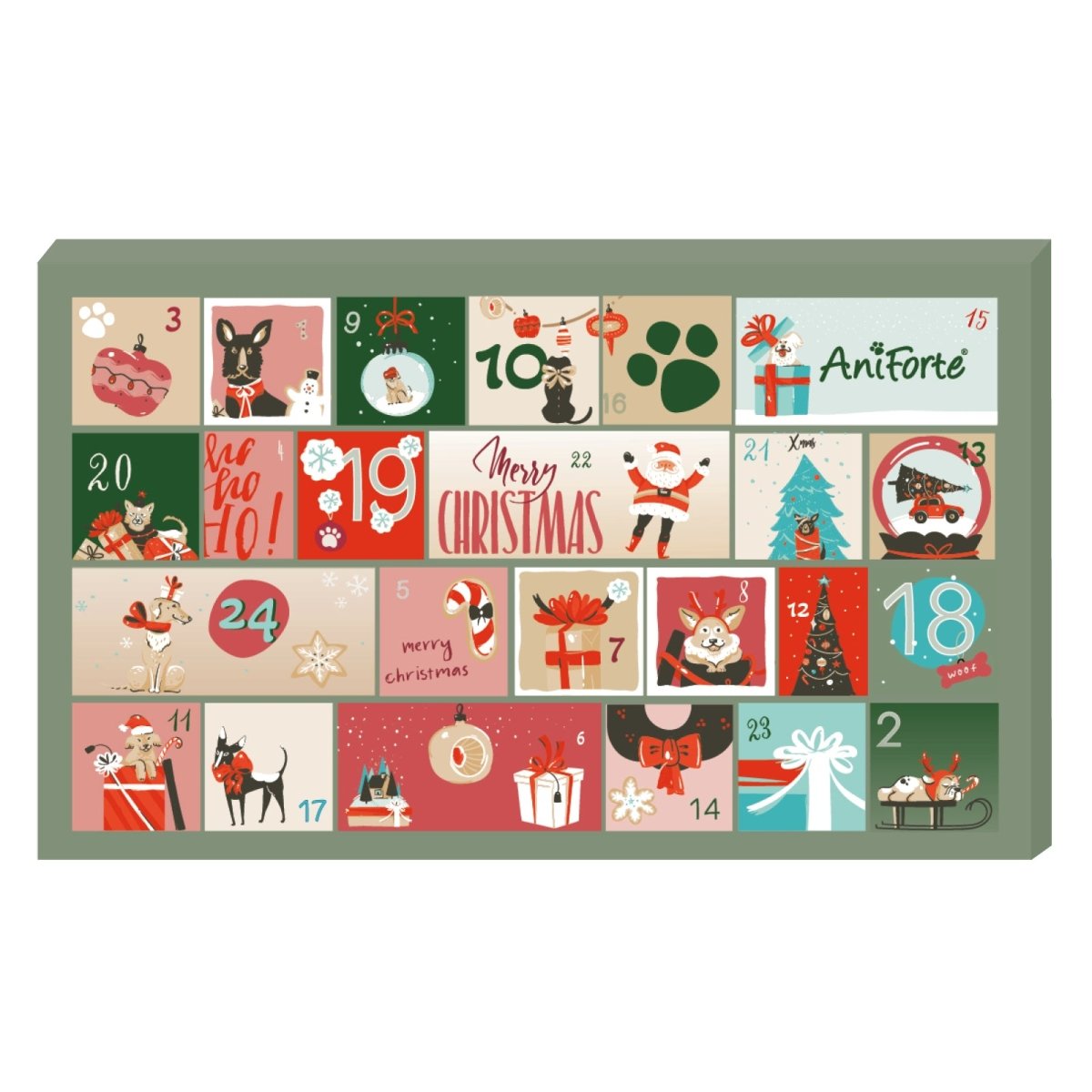 Premium Adventskalender für Hunde - AniForte