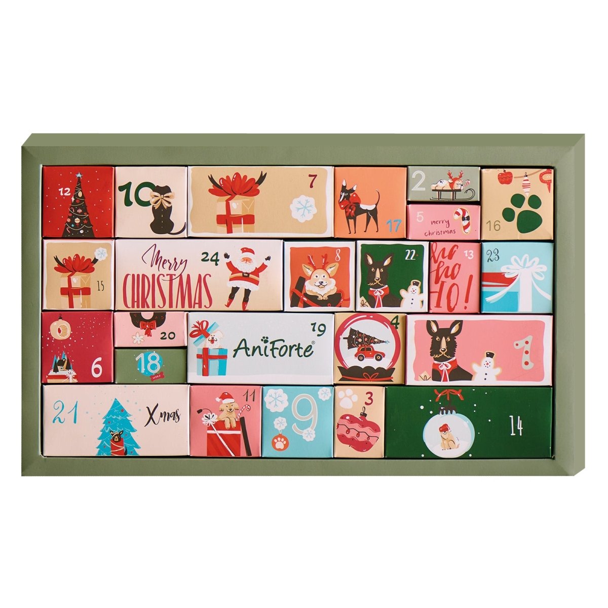 Premium Adventskalender für Hunde - AniForte