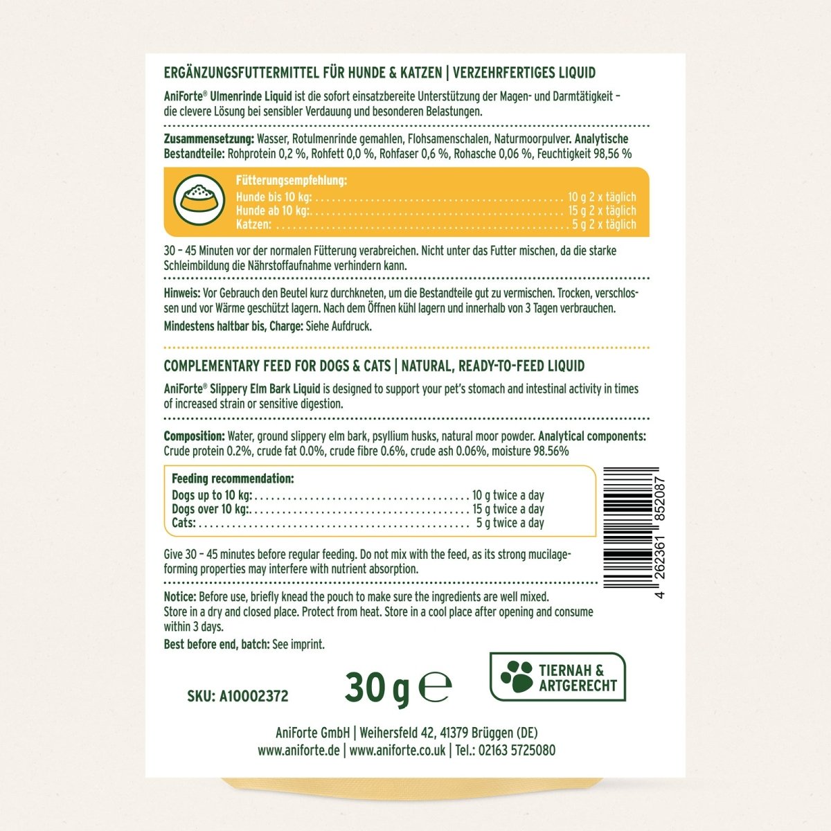 Ulmenrinde Liquid - AniForte