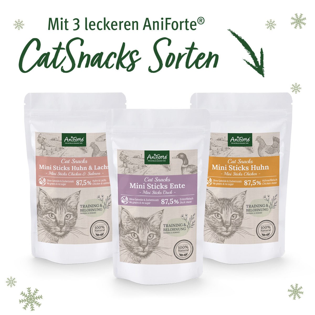 Adventskalender 2022 für Katzen - AniForte