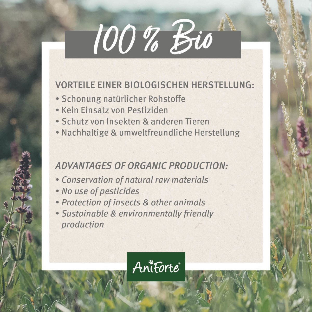 BARF-Line Bio Gemüse & Obst Mix – 3er Probier-Set - AniForte