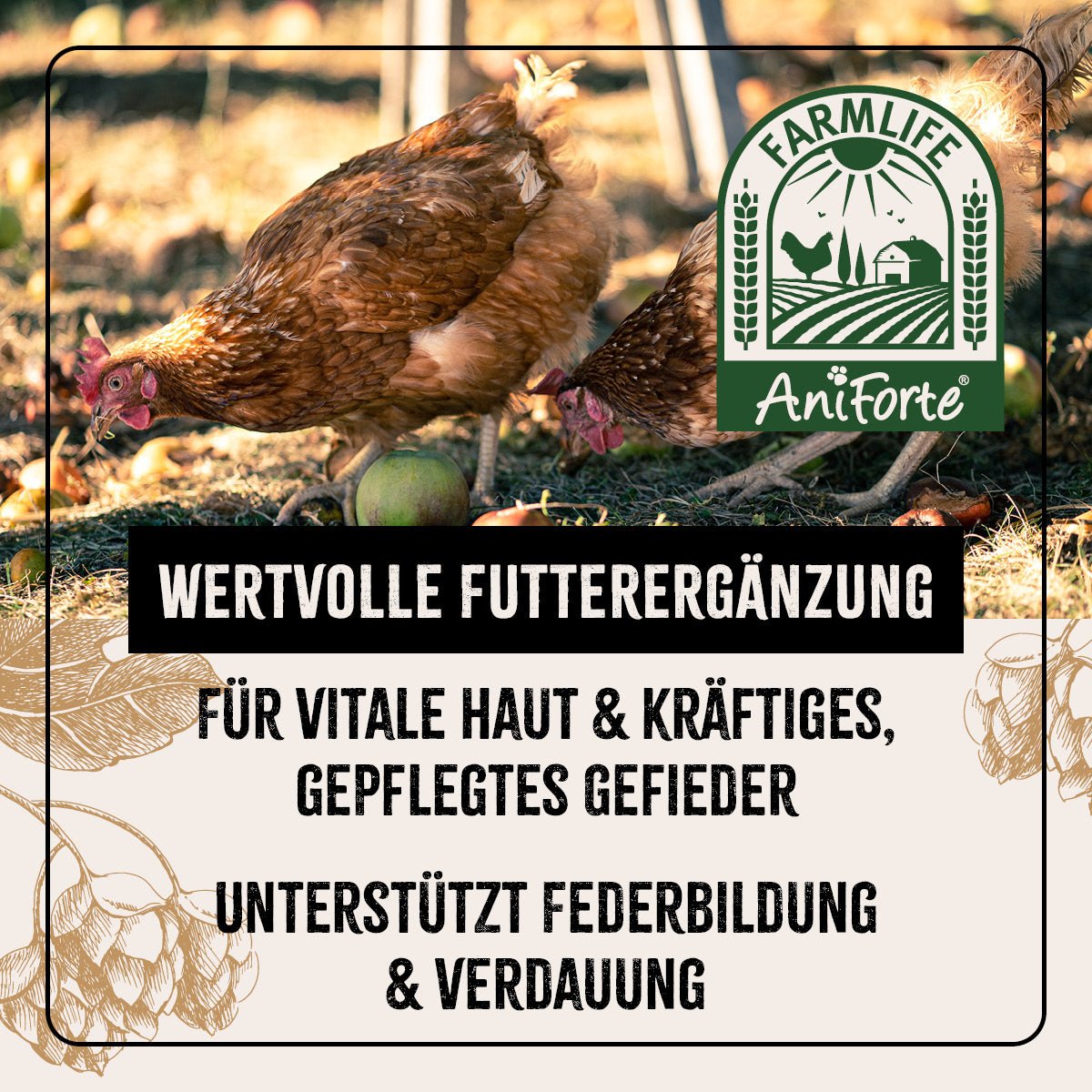 FarmLife Geflügel Bierhefe Spezial Mix - AniForte