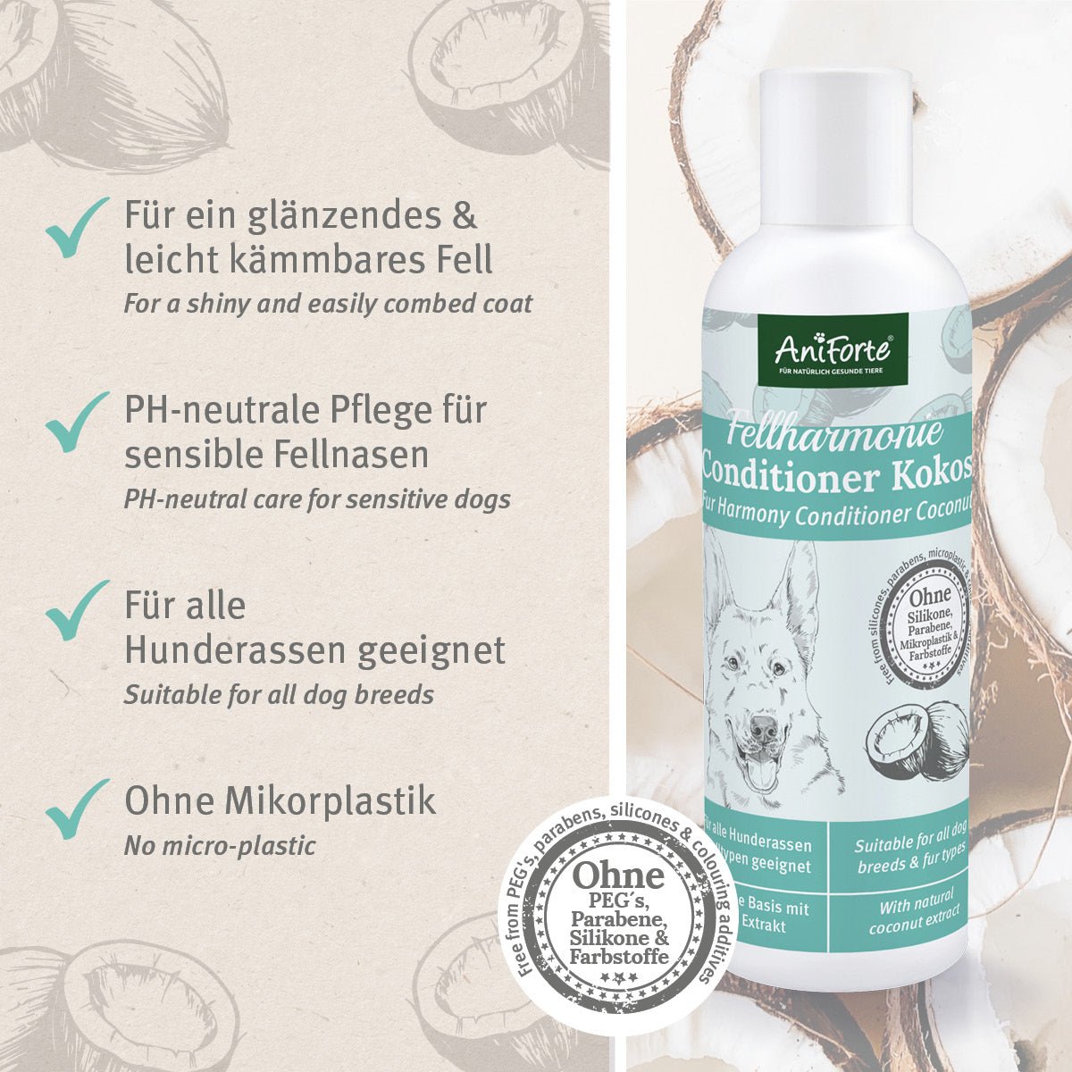 Fellharmonie Conditioner Kokos - AniForte