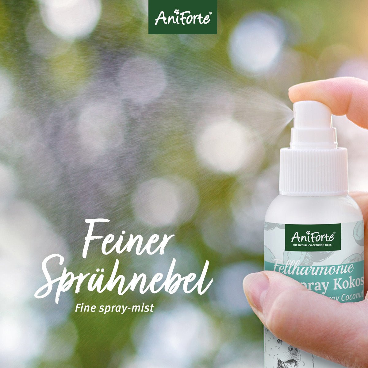 Fellharmonie Pflegespray Kokos - AniForte