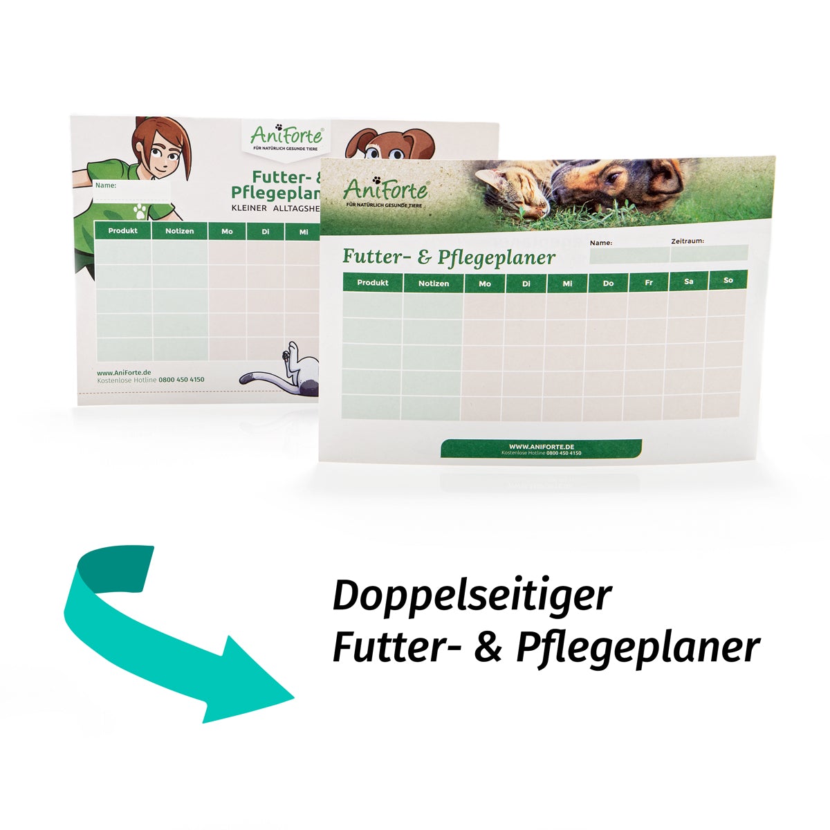 Futter- & Pflegeplaner - AniForte