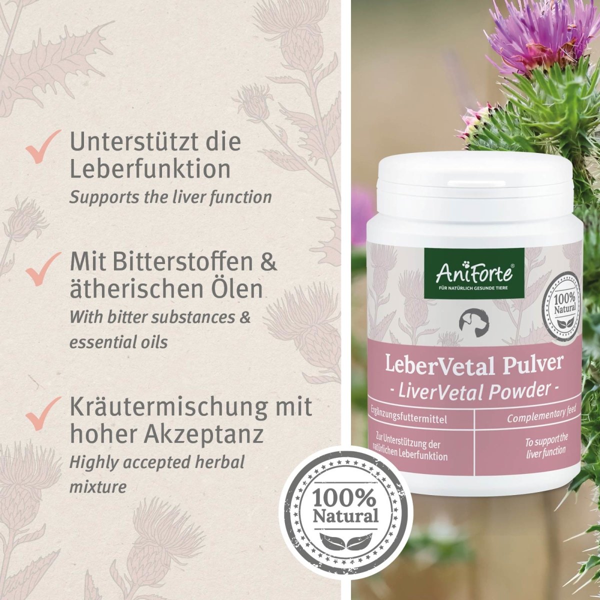 LeberVetal Pulver - AniForte