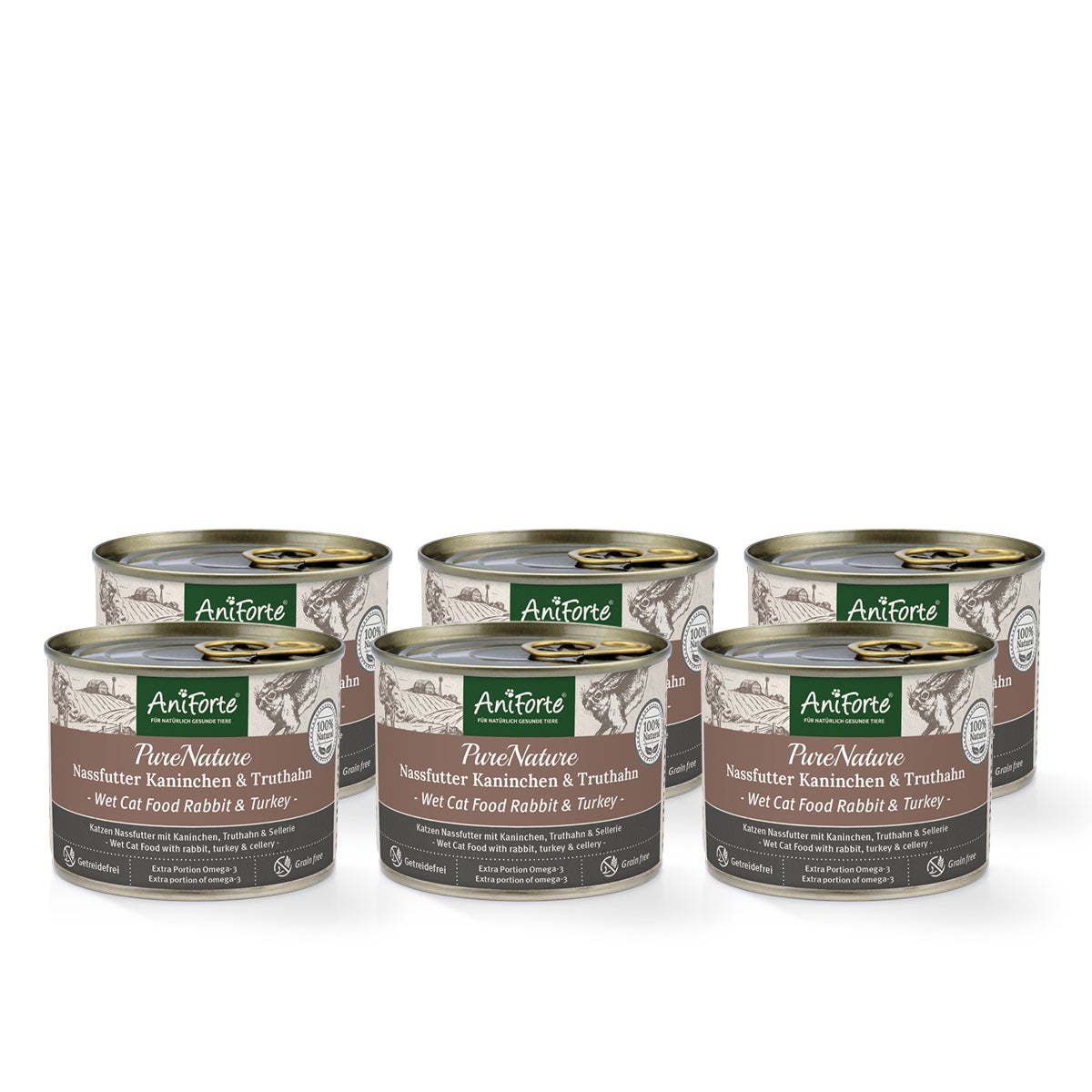 Nassfutter Kaninchen & Truthahn – ehemals WildRabbit - AniForte