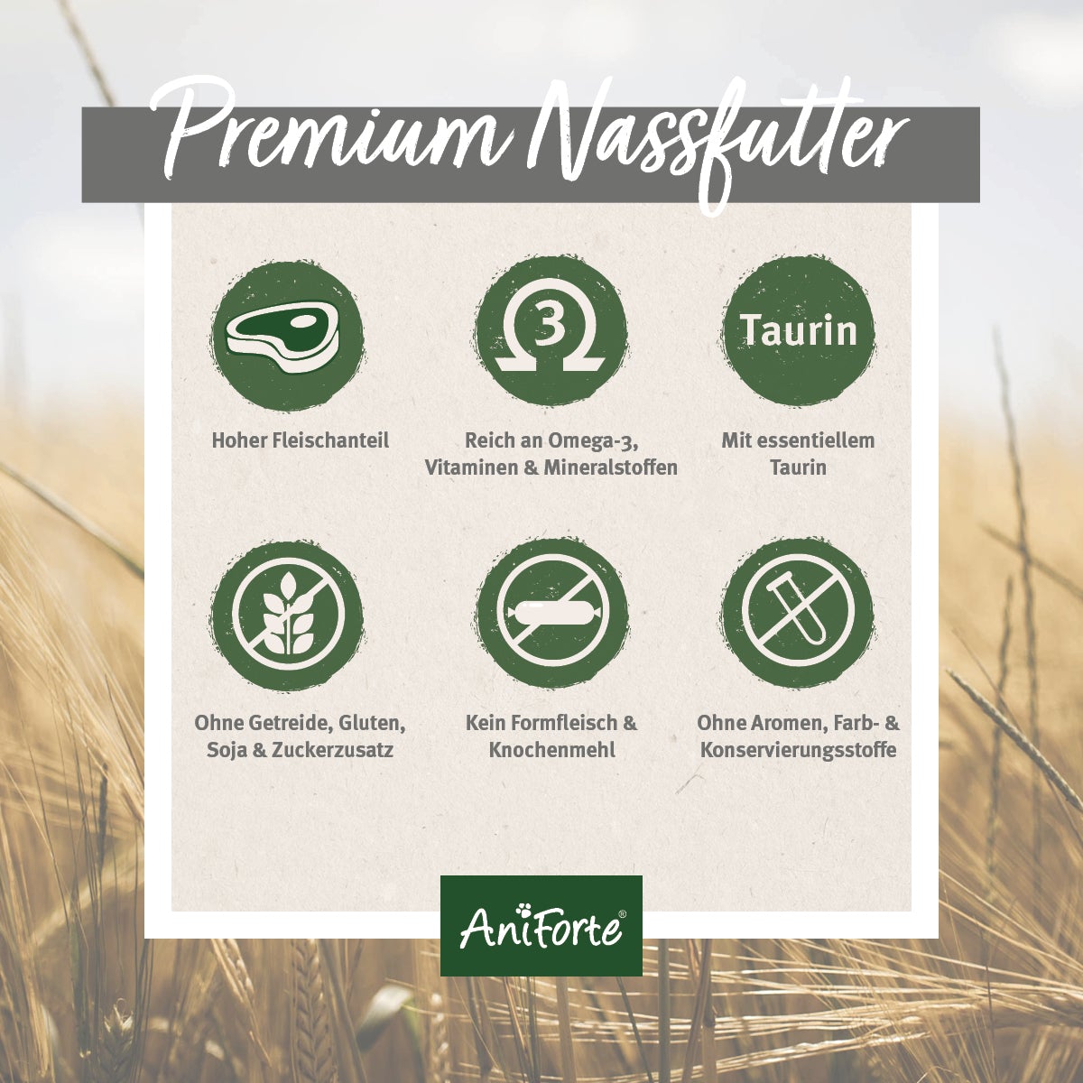 Nassfutter Kaninchen & Truthahn – ehemals WildRabbit - AniForte