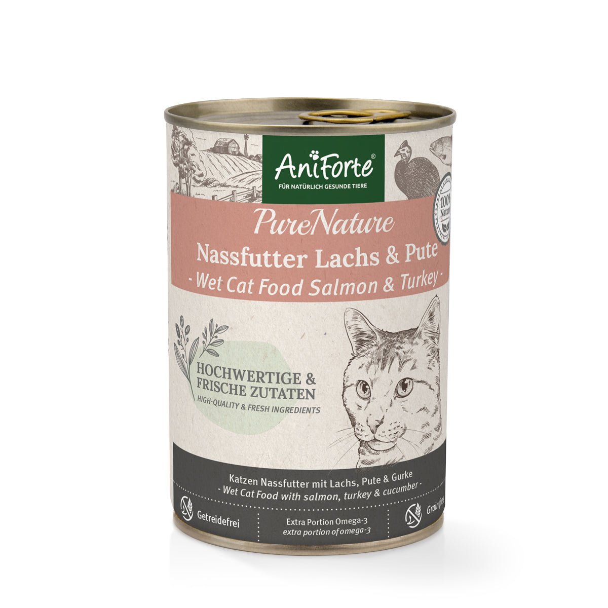 Nassfutter Lachs & Pute – ehemals Fish&Turkey - AniForte