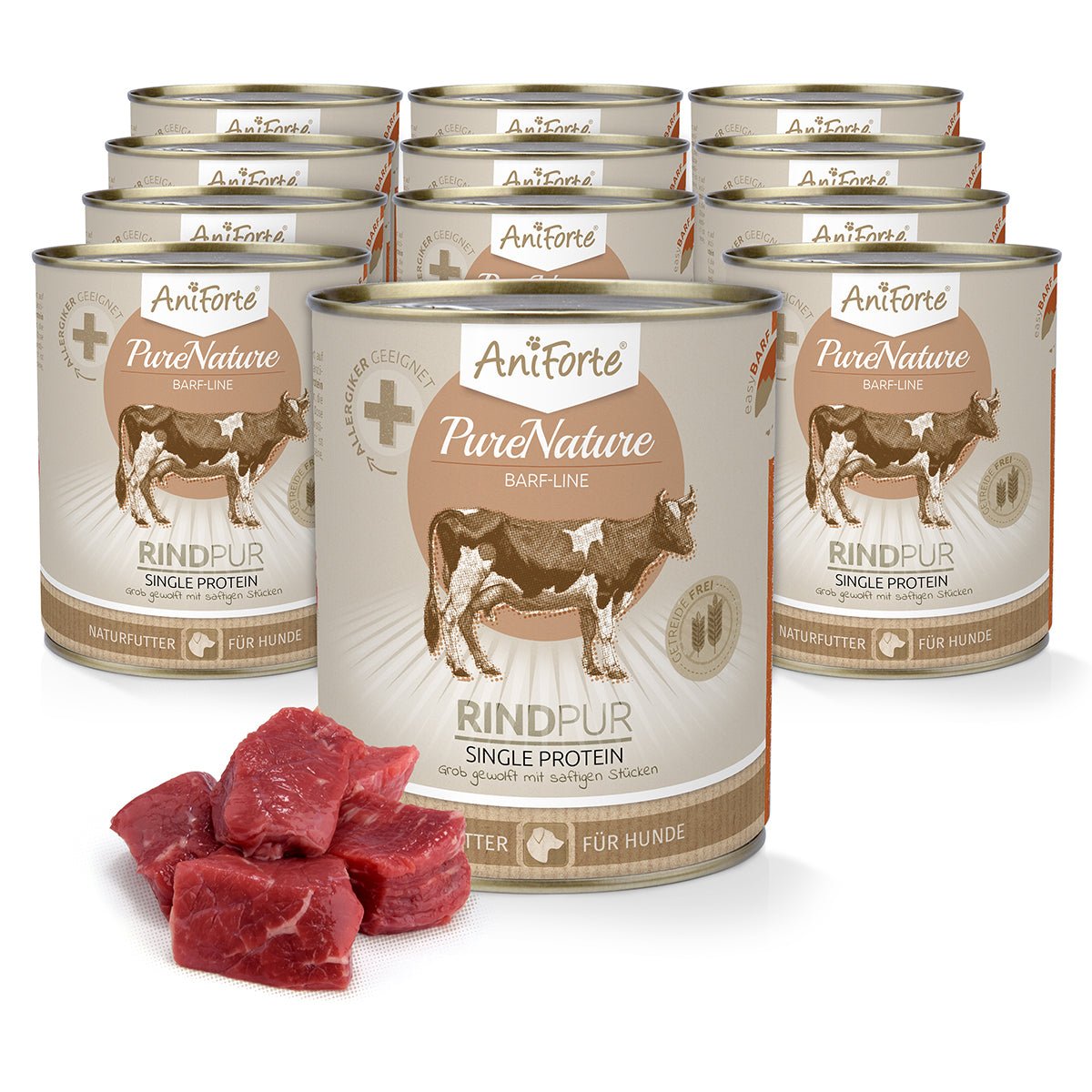 Nassfutter Rind Pur - AniForte