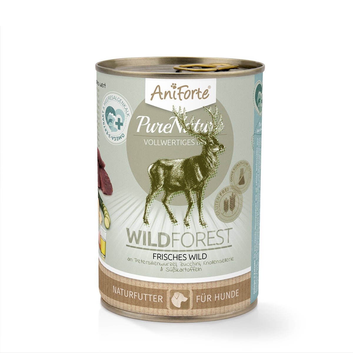 Nassfutter WildForest – "Wild mit Zucchini" - AniForte