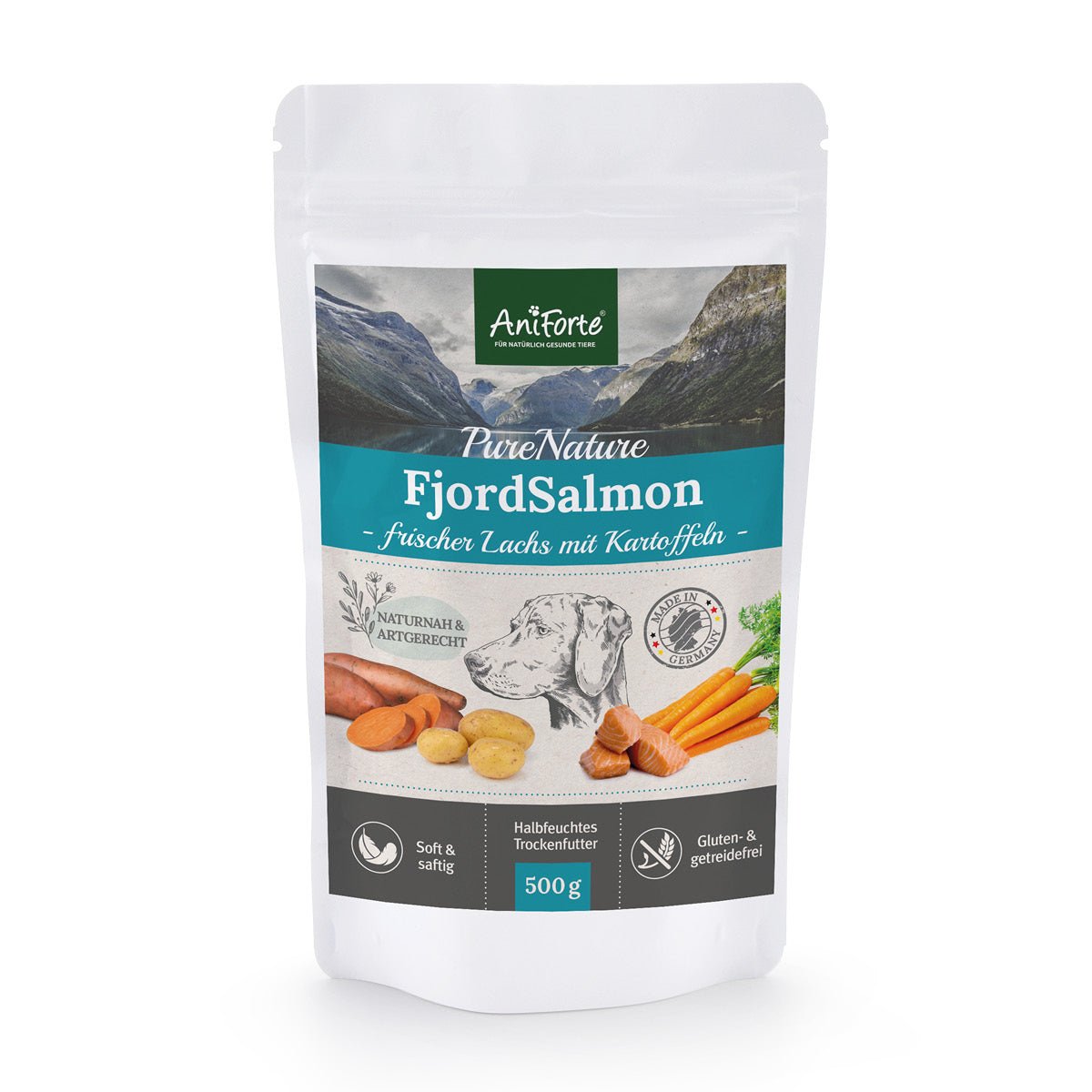 PureNature FjordSalmon – frischer Lachs mit Kartoffeln - AniForte